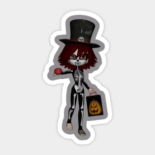 Trick or Treat Sticker